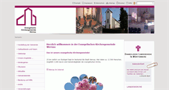Desktop Screenshot of evang-kirche-wernau.de
